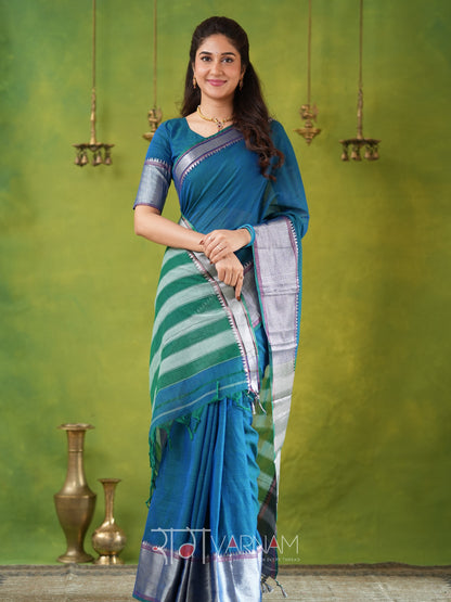 Raag Varnam Rama Narayanpet Mercerized Cotton Saree