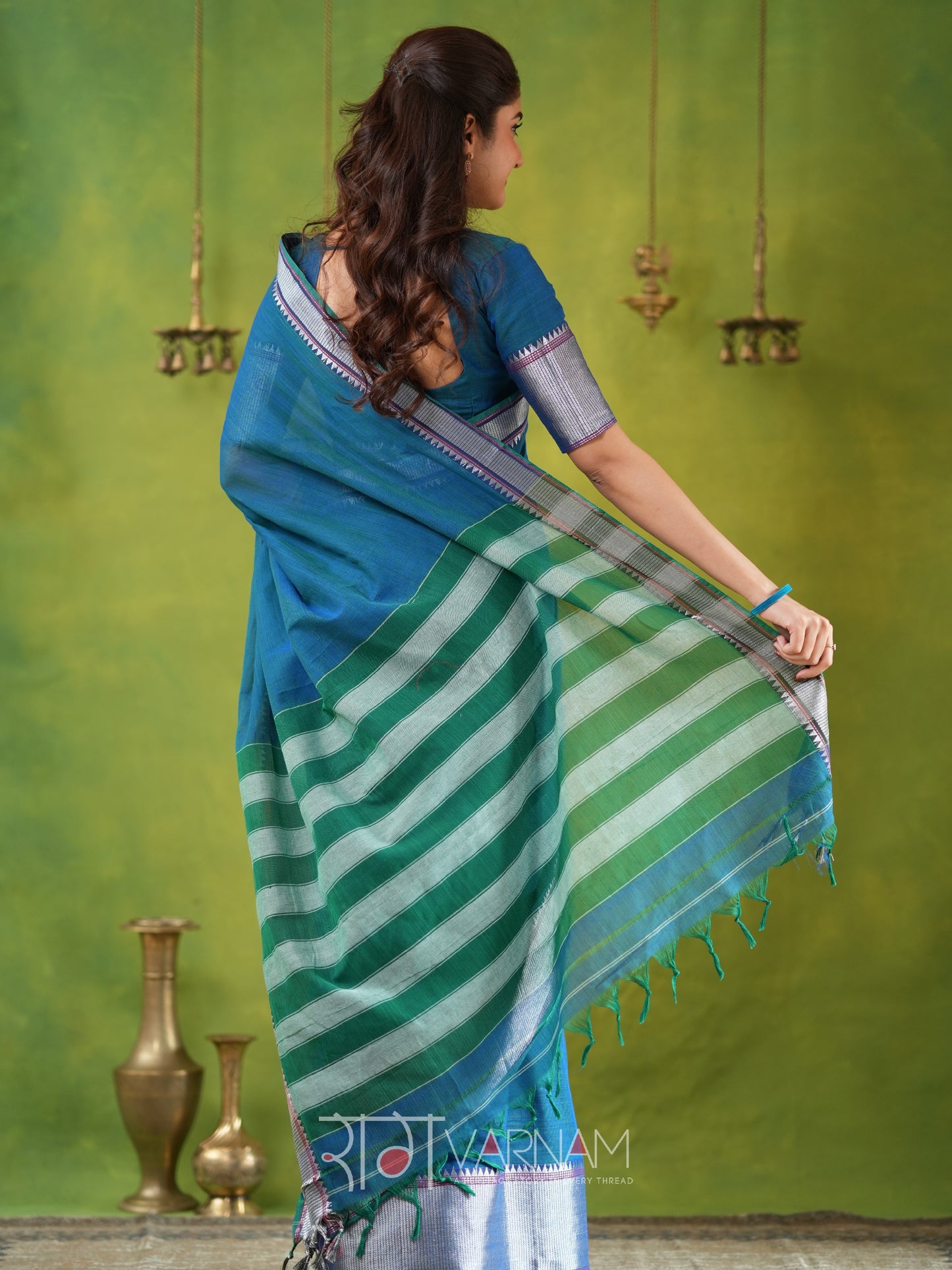 Raag Varnam Rama Narayanpet Mercerized Cotton Saree