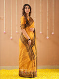 Raag Varnam Mustrad Handloom Tissue Saree With Designer Blouse