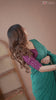 Raag Varnam Rama Green Handloom Cotton Saree With Designer Blouse