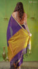 Narayanpet Violet  Cotton Saree by Raag Varnam | Mercerized Finish With 2 Blouses Included
