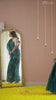 Raag Varnam Teal Green Handloom Tissue Saree With Designer Blouse